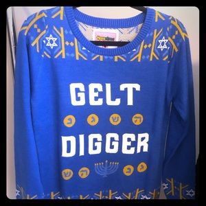 Tipsy Elves Holiday Sweater in Royal Blue